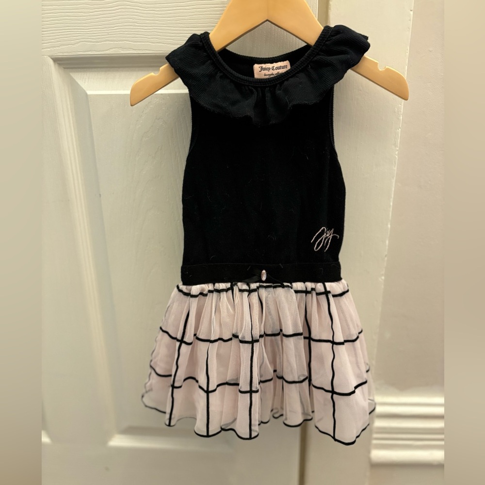 Juicy Couture black and pink dress 3T